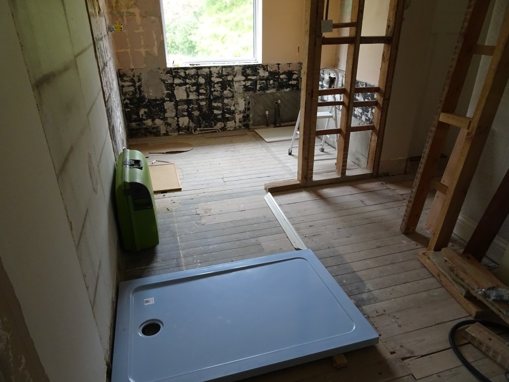 Main bathroom.......it will be about 50% bigger than the old one